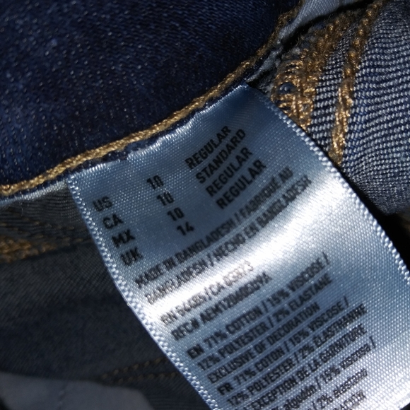 Size 10 super stretch American eagle jeans - Picture 2 of 4